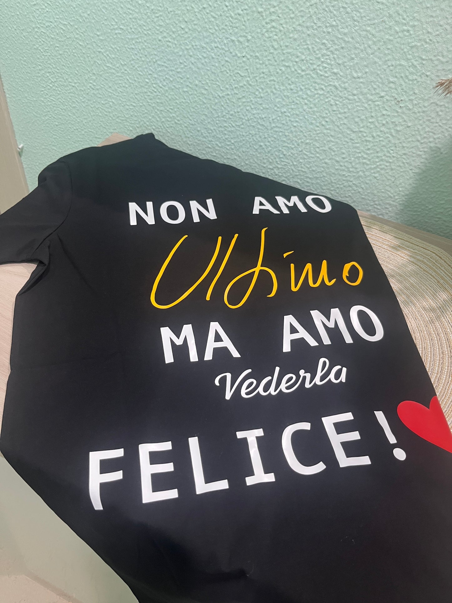 T-SHIRT NON AMO ULT.IMO..